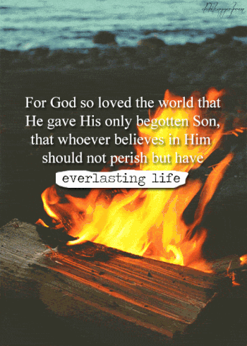 For God so loved the world that he gave his one and only son, that whoever believes in him shall not perish but have eternal life — John 3:16 Saving Souls means more than saving money!